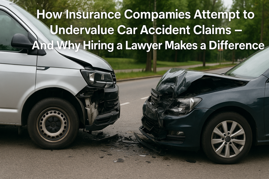 How Insurance Companies Attempt to Undervalue Car Insurance Claims