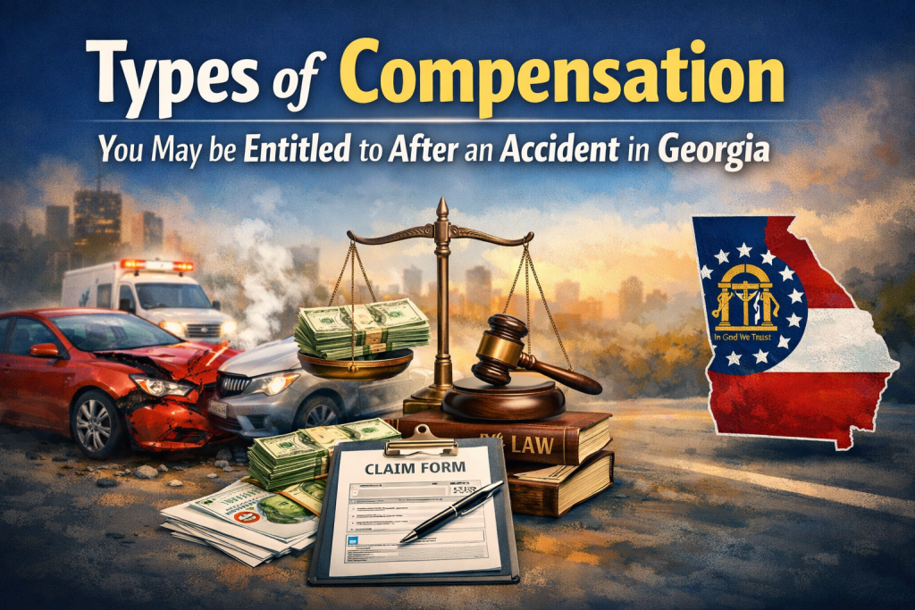 Types of Compensation You May Be Entitled to After an Auto Accident