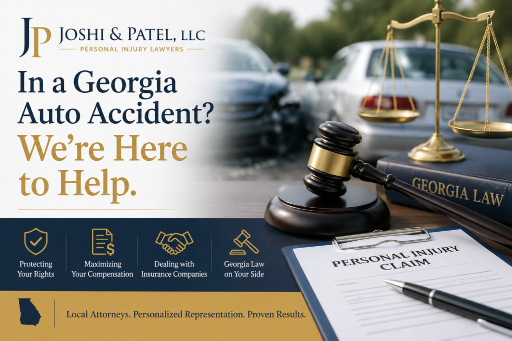 Why Hire Joshi & Patel, LLC for a Georgia Auto Accident