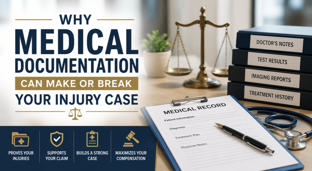 Why Medical Documentation Can Make or Break Your Injury Case